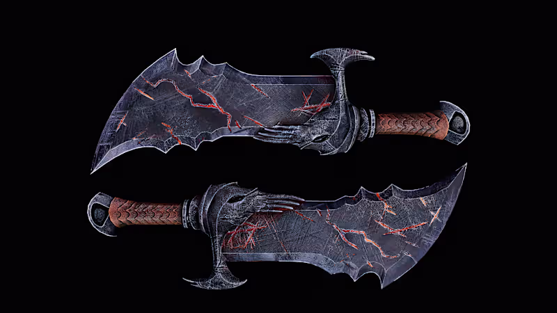 Cover image for Kratos' Blades of Chaos