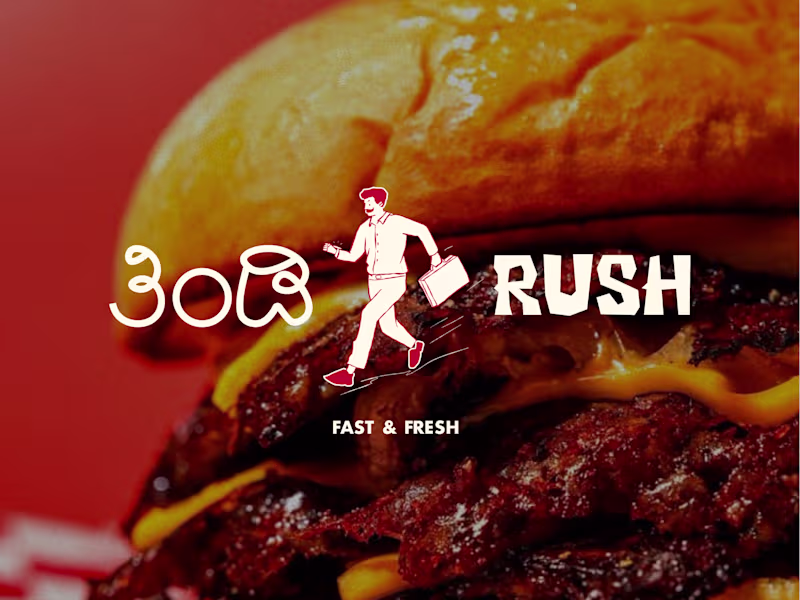 Cover image for Thindi Rush Brand Identity and Food Cart Design