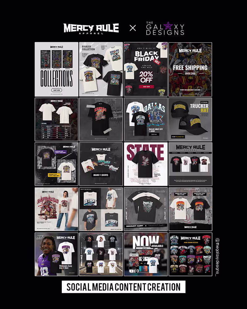Cover image for Sports & City Apparel Design