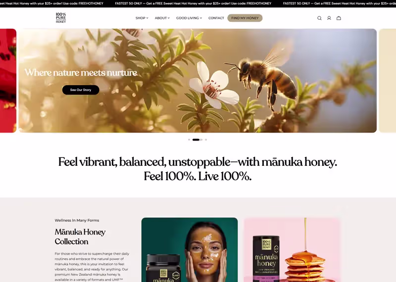 Cover image for Mānuka Honey