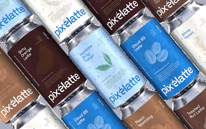 Cover image for PIXELATTE Creative Coffee Space Design