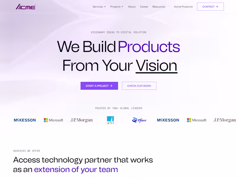 Cover image for Designed this SaaS landing page