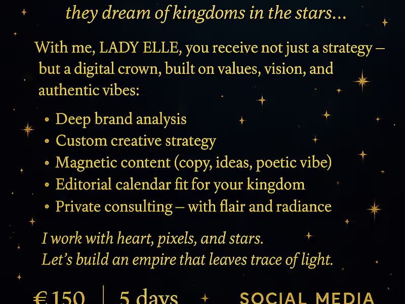 Cover image for "Social Media Strategy Tailored for Rising Brands – 