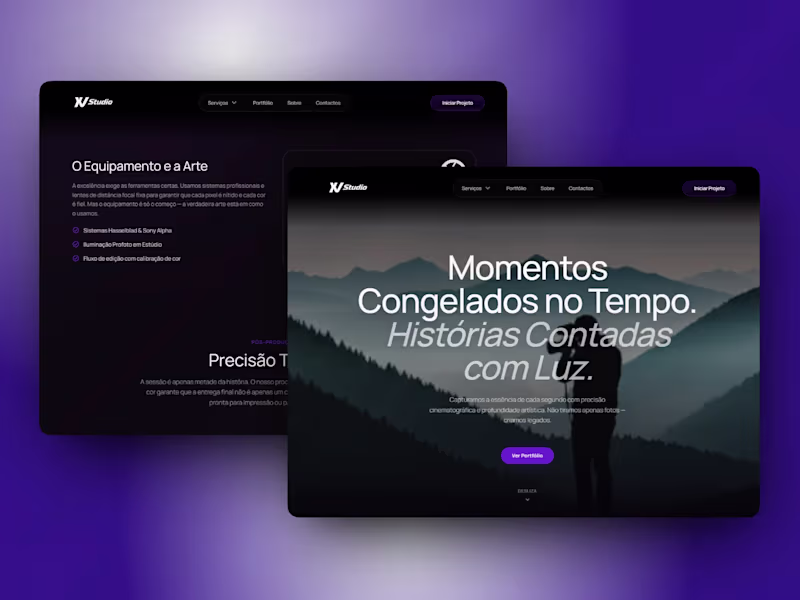 Cover image for XV Studio — Modern website