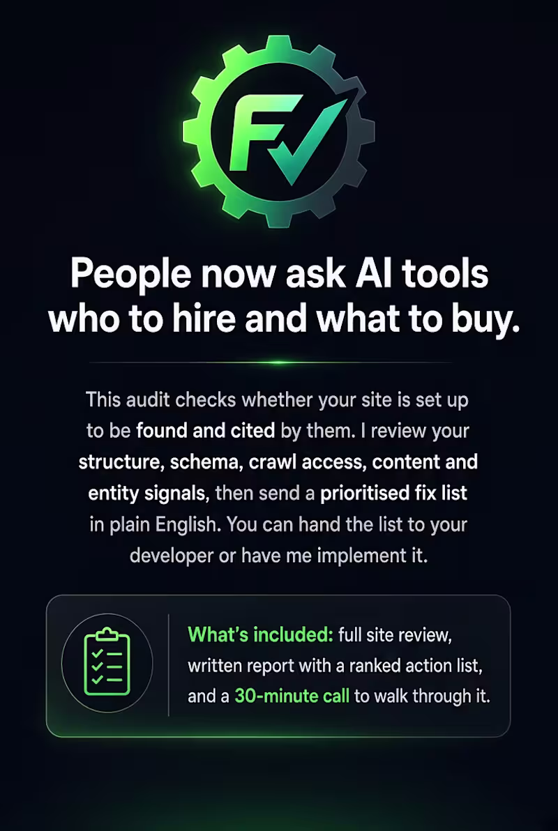 Cover image for GEO Audit