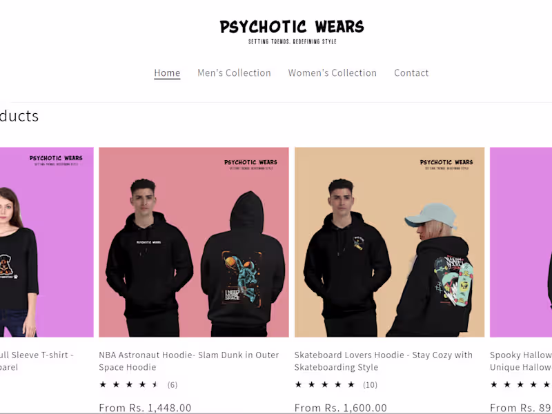 Cover image for E-commerce Store