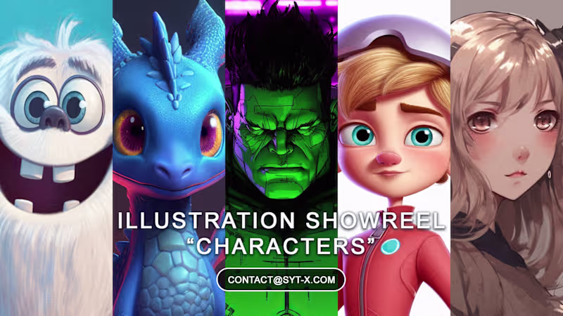 Cover image for Illustration "Characters" [REEL]