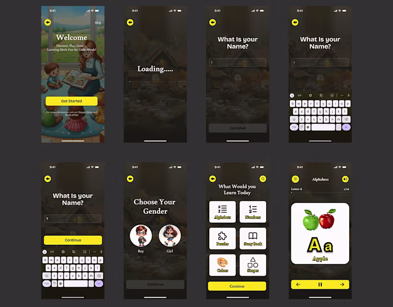 Cover image for Kids Learning App