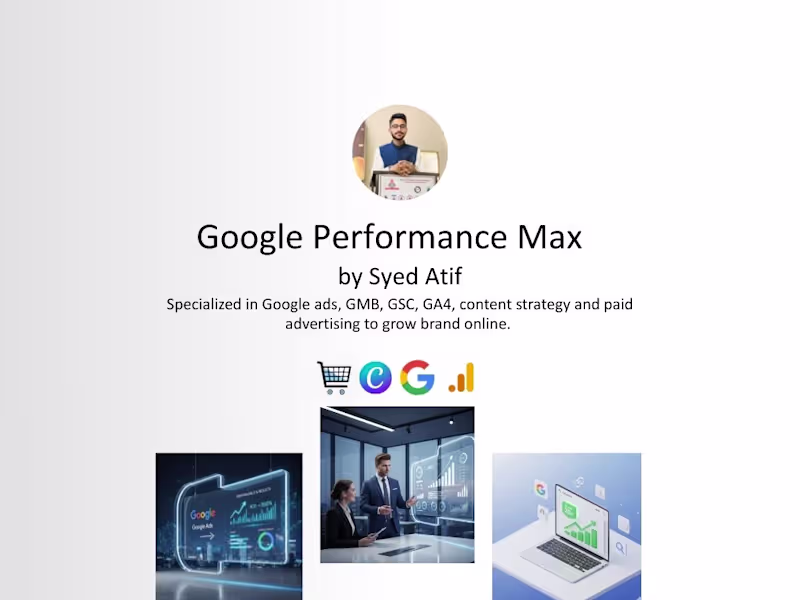 Cover image for Google Performance Max