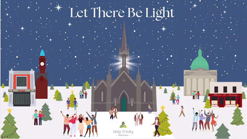 Cover image for Illustrated Poster Design for Christmas – Holy Trinity Church