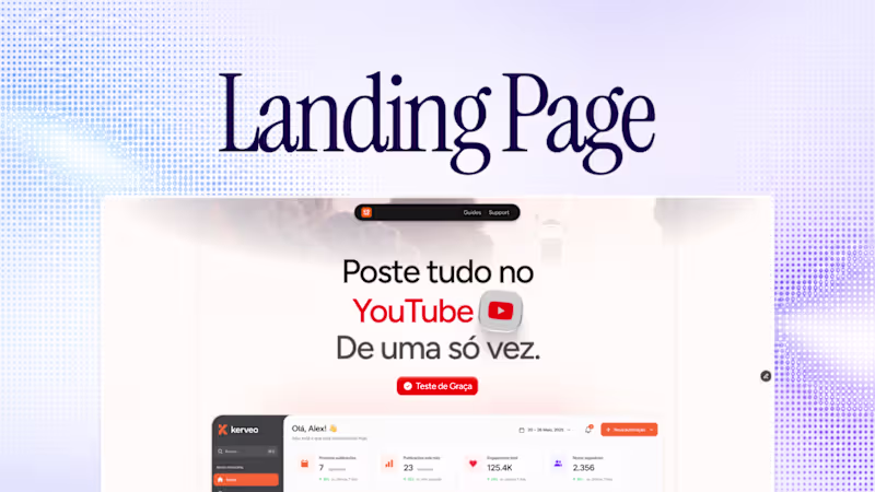 Cover image for Landing Page on Framer