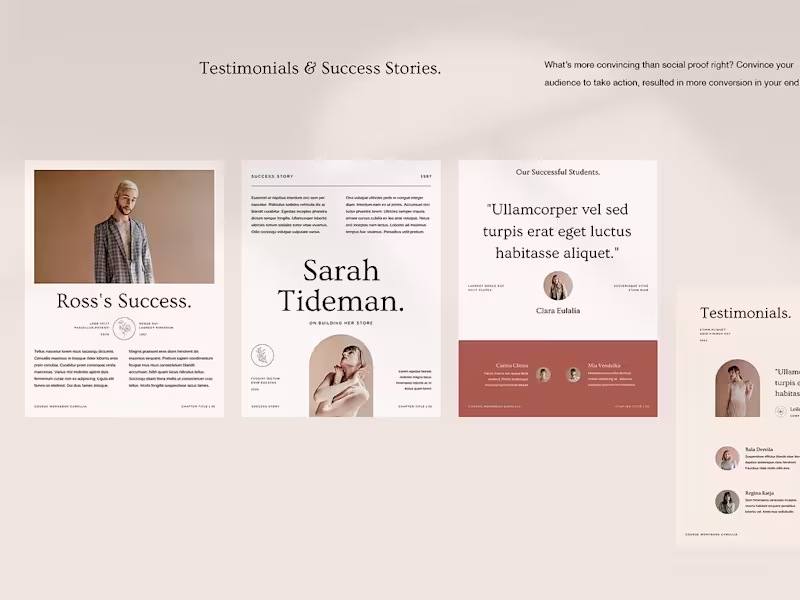 Cover image for Canva Course Workbook | Camellia