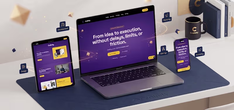 Cover image for Crafnity — Infinite Creativity
Brand Strategy
