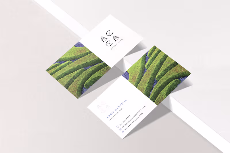Cover image for Visual Identity Design for ACCA Architects