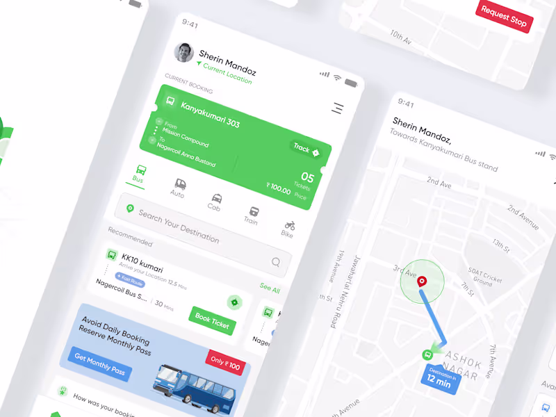 Cover image for Bus tracking 