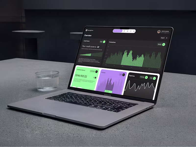 Cover image for UI/UX Design for Finance Dashboard
