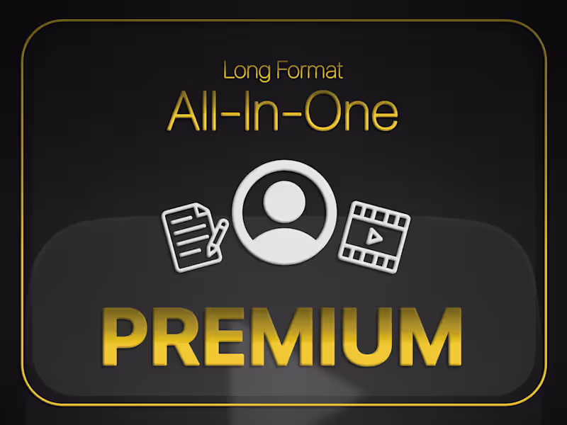 Cover image for Long Format - All-In-One - Premium