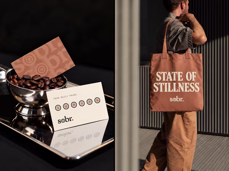 Cover image for Sobr Café Rebranding Project