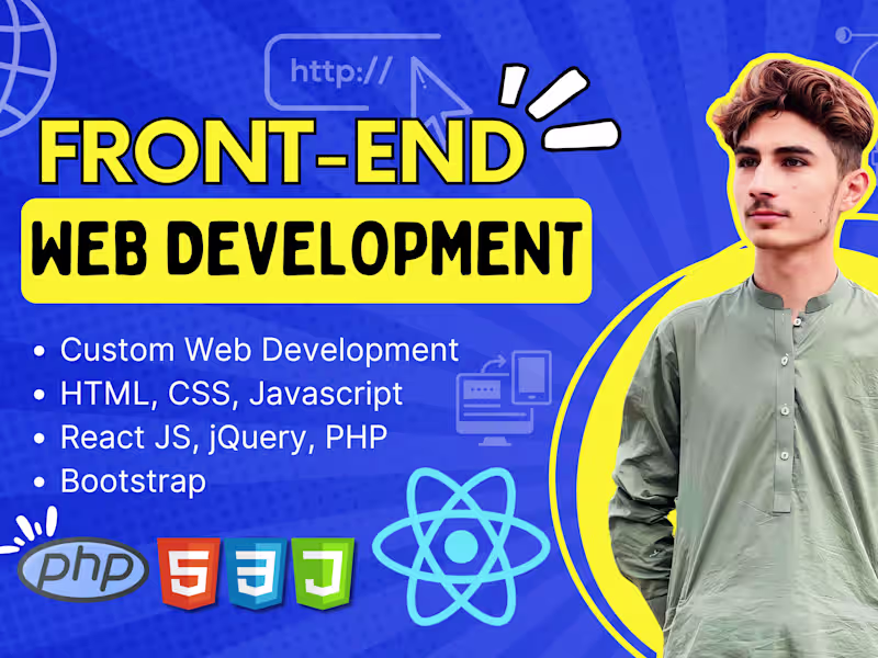 Cover image for Front-End Web Development