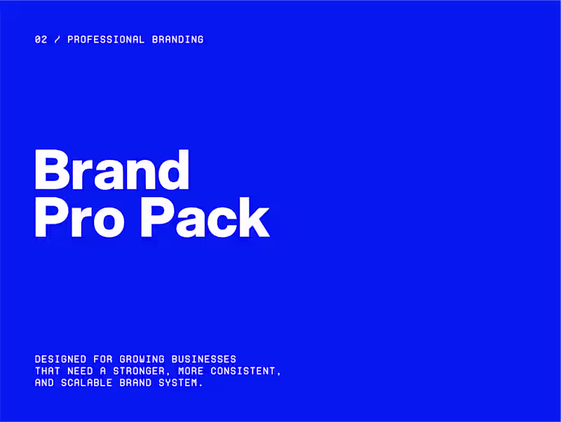 Cover image for Brand Pro Pack