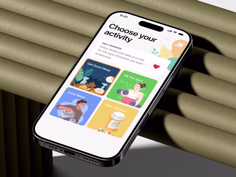 Cover image for Habit tracker mobile application design & development