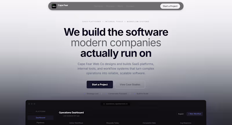 Cover image for Designed and built a production