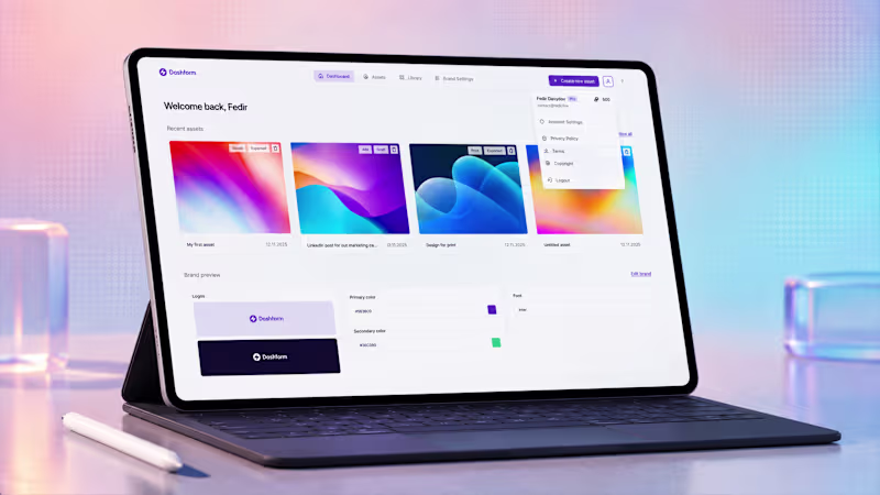 Cover image for Dashform: Helping teams create campaign assets with AI