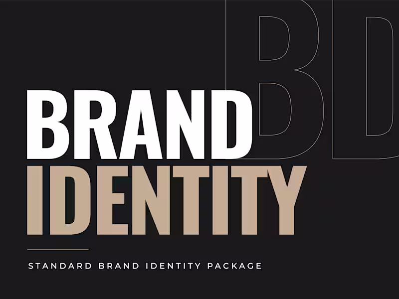 Cover image for Standard Brand Identity Package