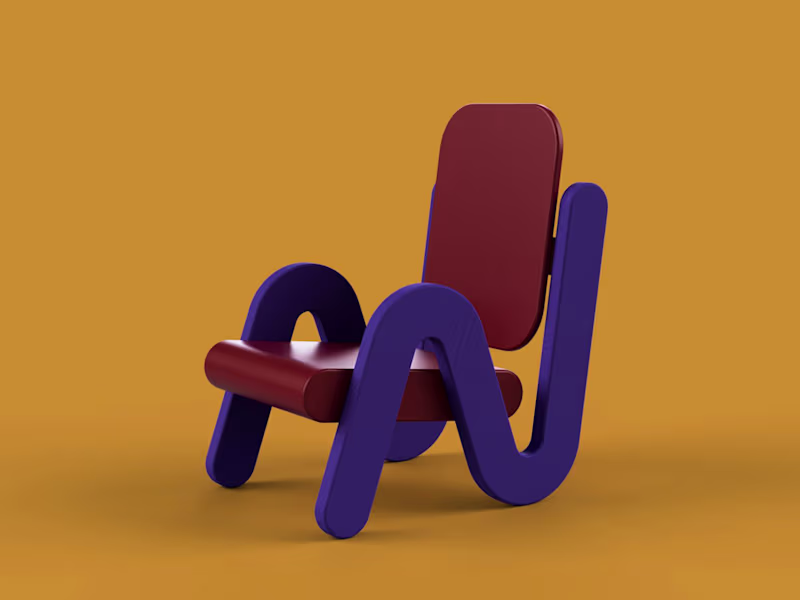 Cover image for SQUIGGLE CHAIR