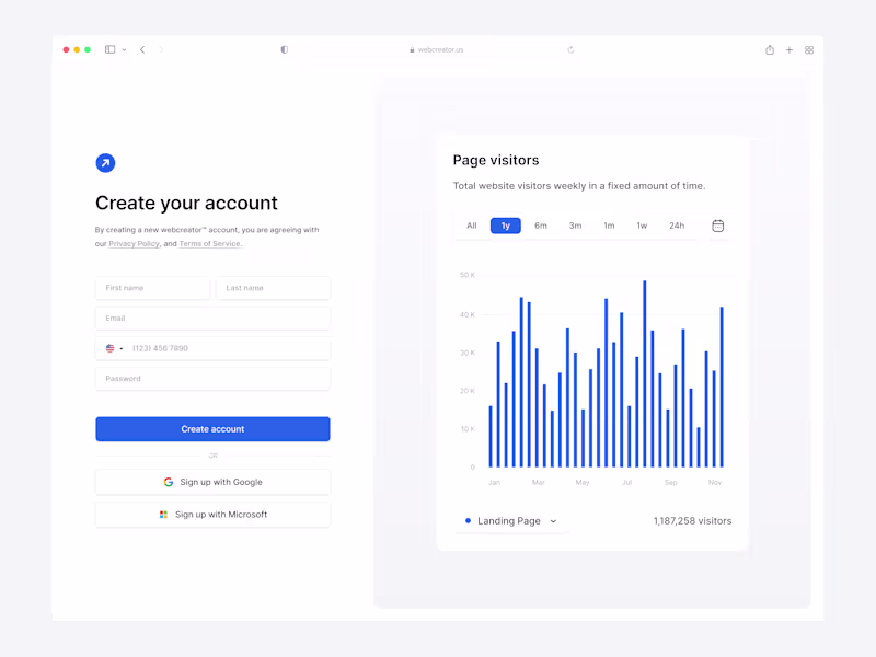 Cover image for Create Your Account