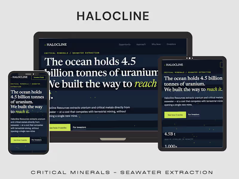 Cover image for Halocline 