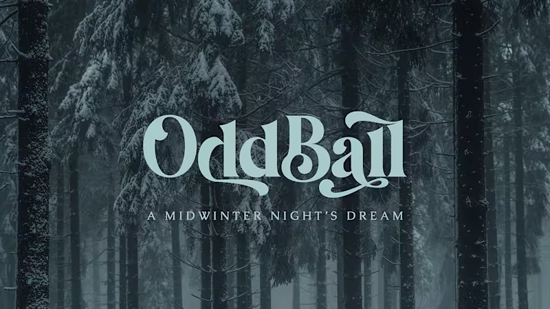 Cover image for OddBall 2023 // Nonprofit Event Branding :: Behance