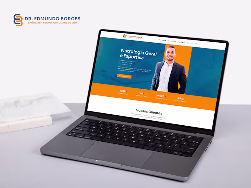 Cover image for Dr. Edmundo Borges | Premium Medical Landing Page