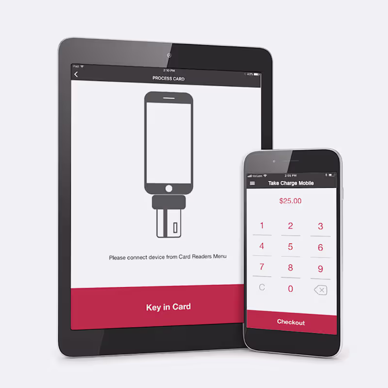 Cover image for Take Charge Mobile | Mobile Processing Built for Cash Discount