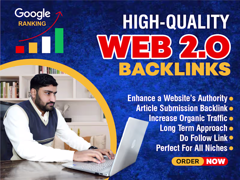 Cover image for High Quality Web 2.0  150 Backlinks