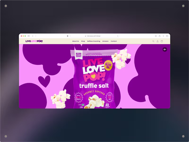Cover image for Live Love Pop: A Fun Shopify Storefront