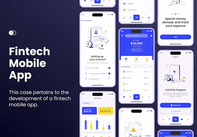 Cover image for Fintech Mobile App