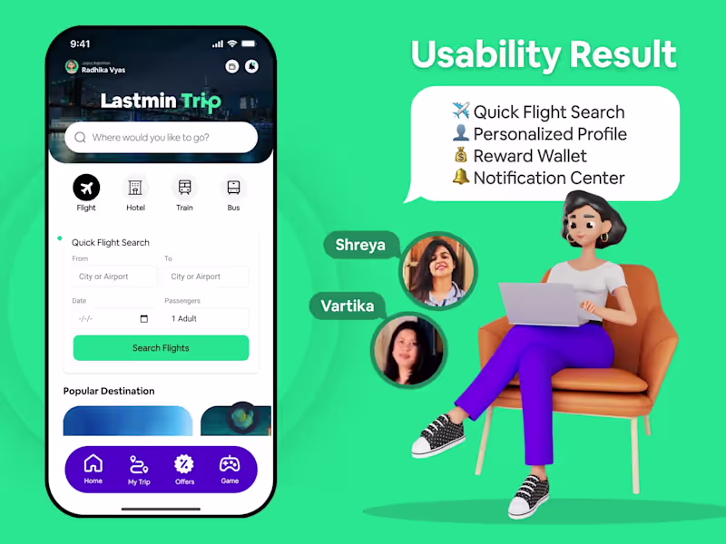 Cover image for Revolutionizing Last-Minute Travel with LastMin Trip