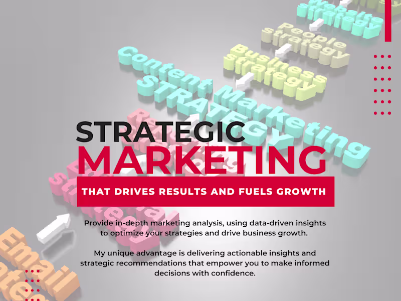 Cover image for Strategize for Success: Build a Winning Marketing Blueprint