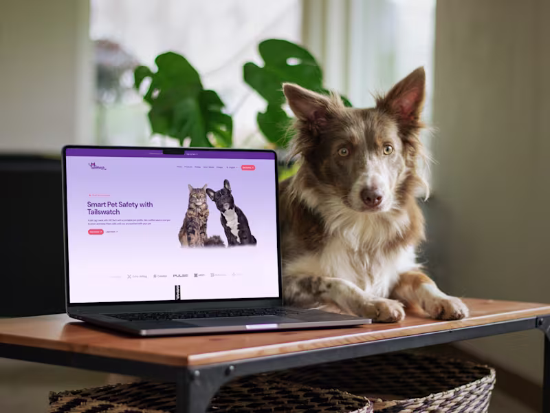 Cover image for Tailswatch Smart Pet Tracking Platform Development