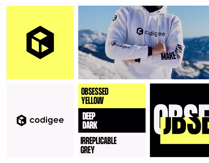 Cover image for Codigee - brand identity