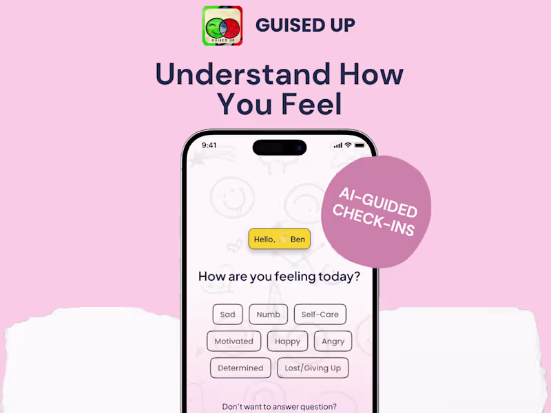 Cover image for Guised up - Your Emotional Wellness Network
