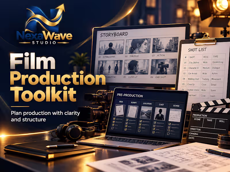 Cover image for Film Production Toolkit & Pre-Production Documents