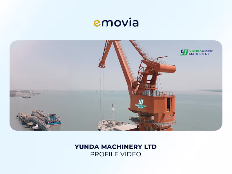 Cover image for Yunda Machinery Ltd - Profile Video