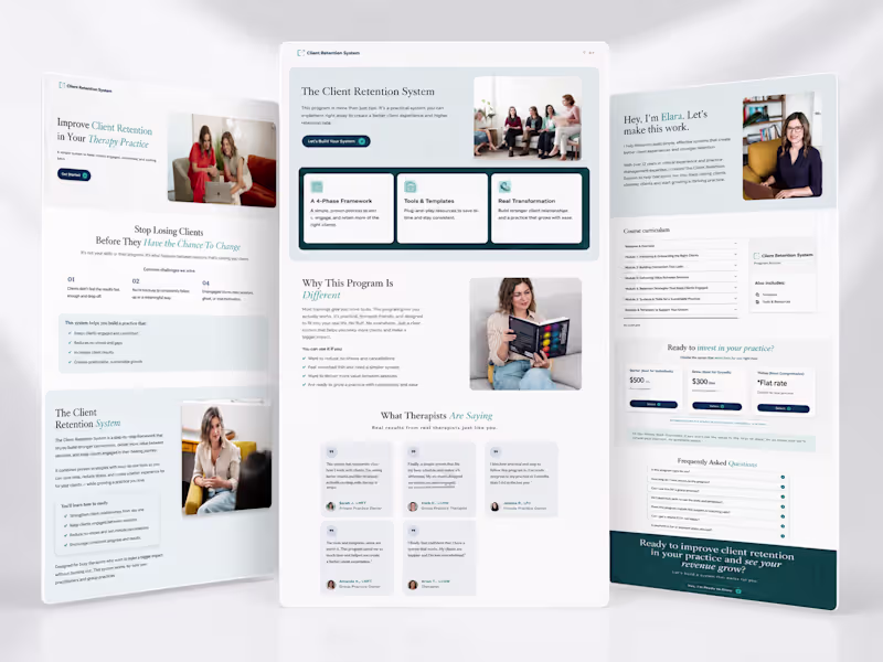 Cover image for Thinkific Online Course creator Website