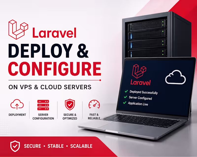 Cover image for deploy and configure Laravel applications on VPS and cloud serve