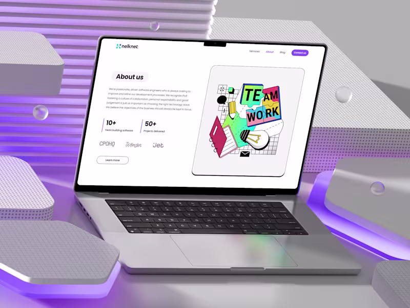 Cover image for Nelknet — Website Design & Development