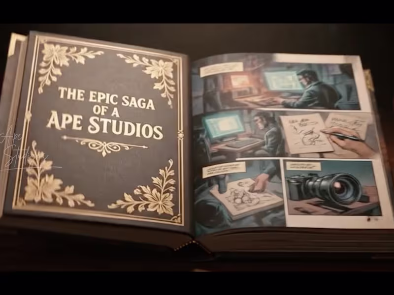 Cover image for The Epic Saga of Ape