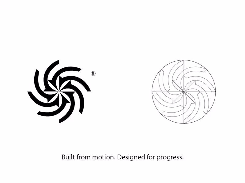 Cover image for Tech Brand Identity Concept
A geometric