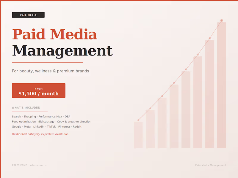 Cover image for Paid Media Management 